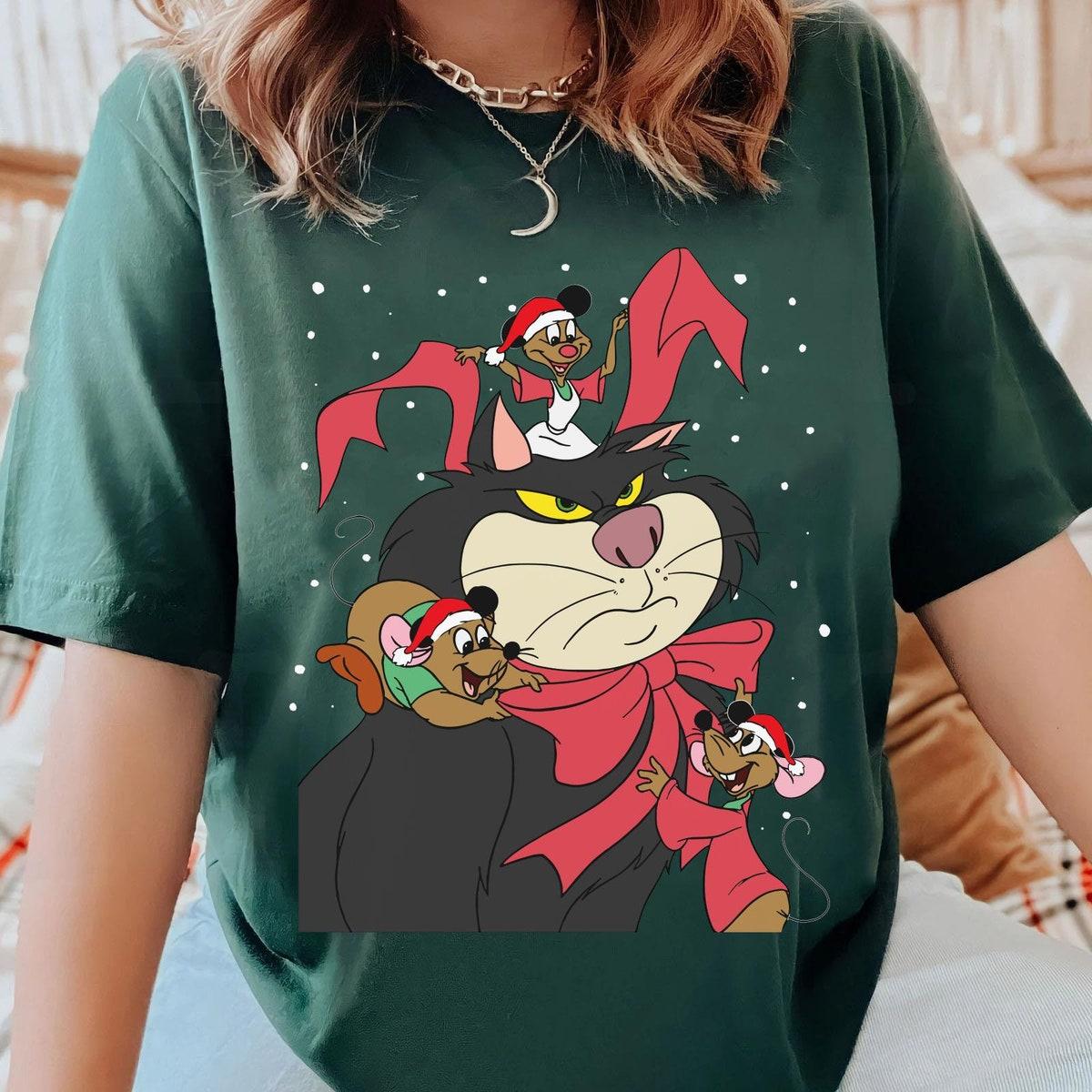 Vintage Cinderella Christmas Characters Shirt 2