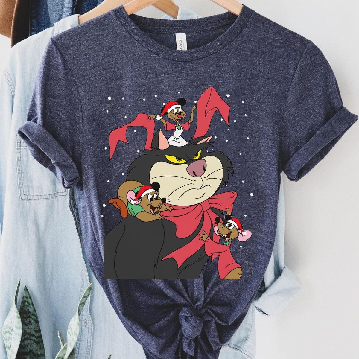 Vintage Cinderella Christmas Characters Shirt 3