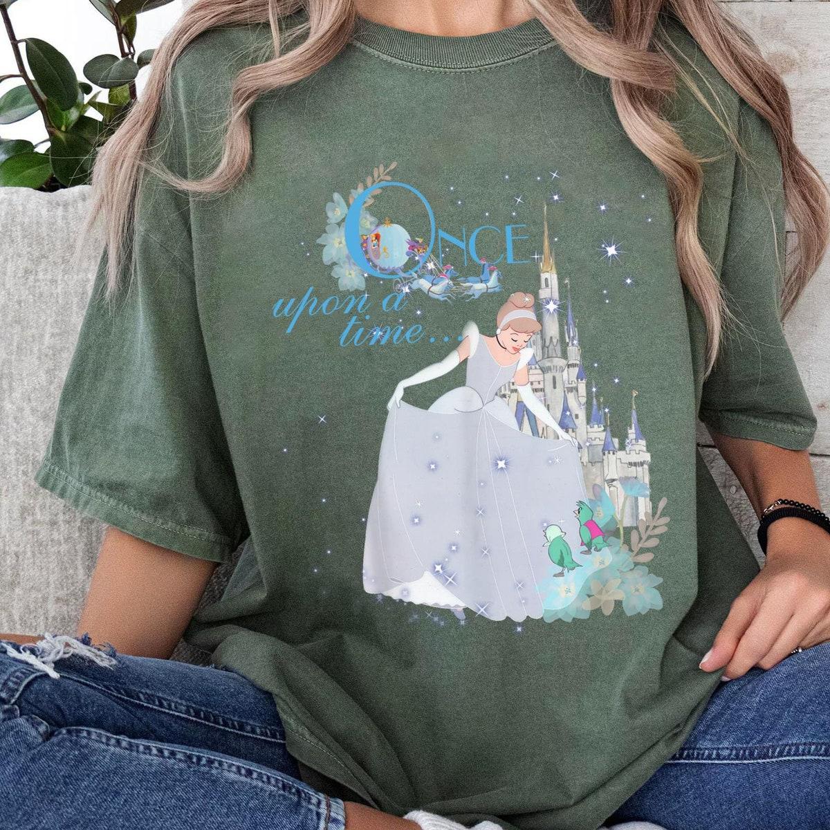 Vintage Cinderella Princess Once Upon A Time Shirt 2