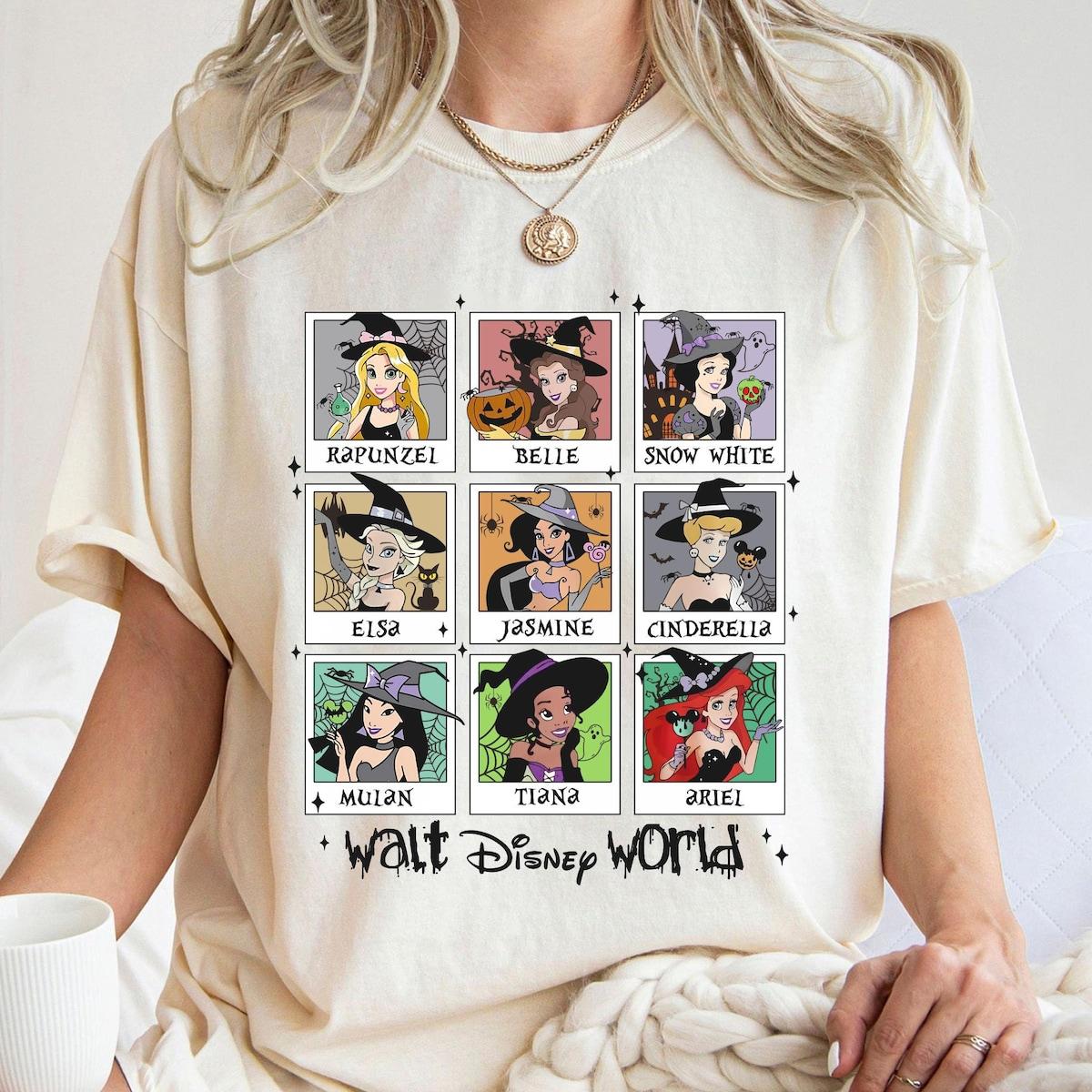 Vintage Disney Princess Halloween Shirt 1