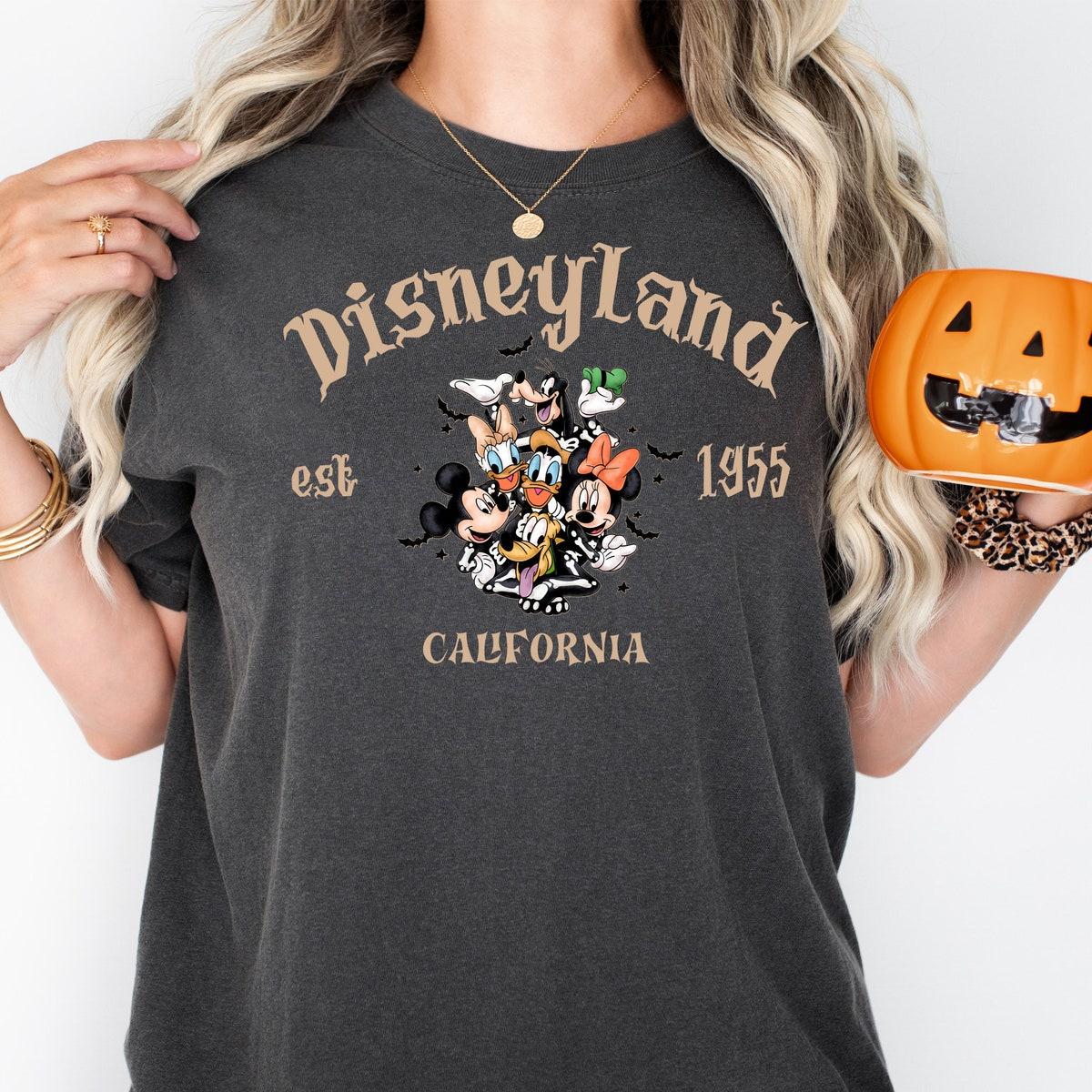 Vintage Disneyland Halloween All Characters Shirt 2