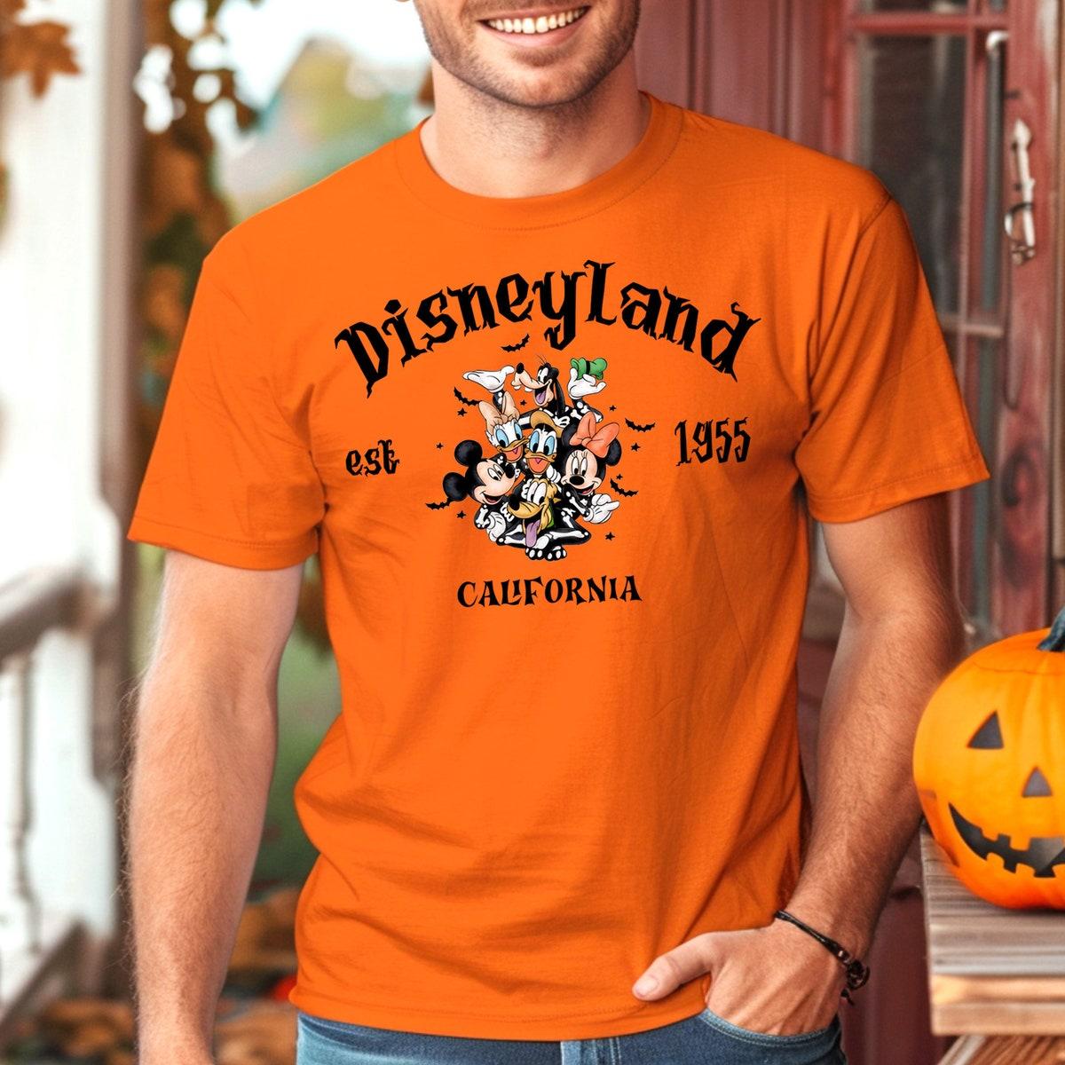 Vintage Disneyland Halloween All Characters Shirt 3