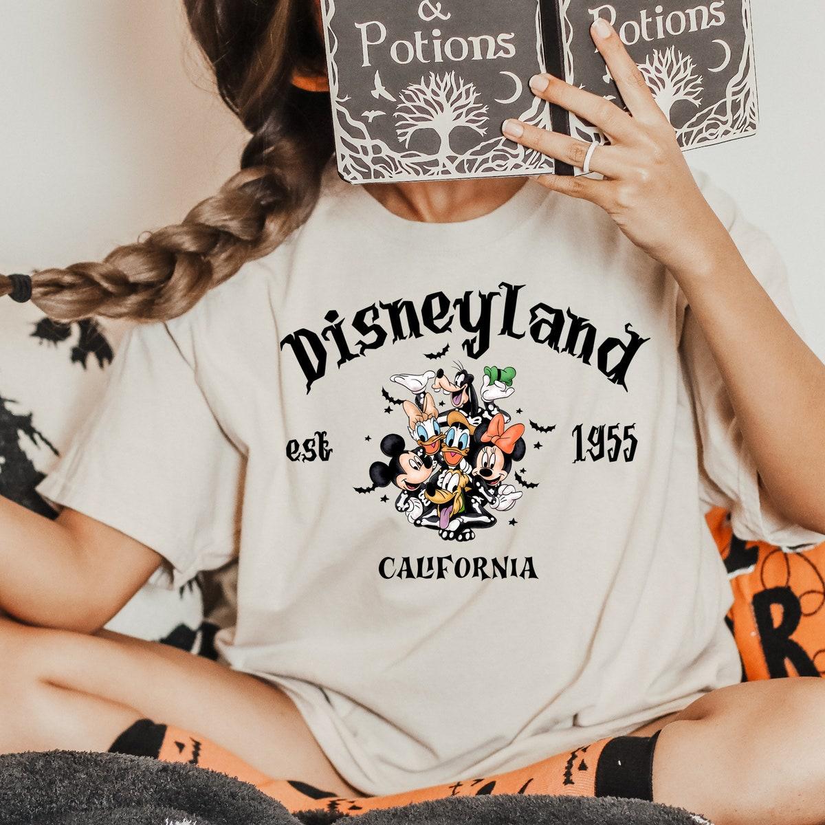 Vintage Disneyland Halloween All Characters Shirt 4