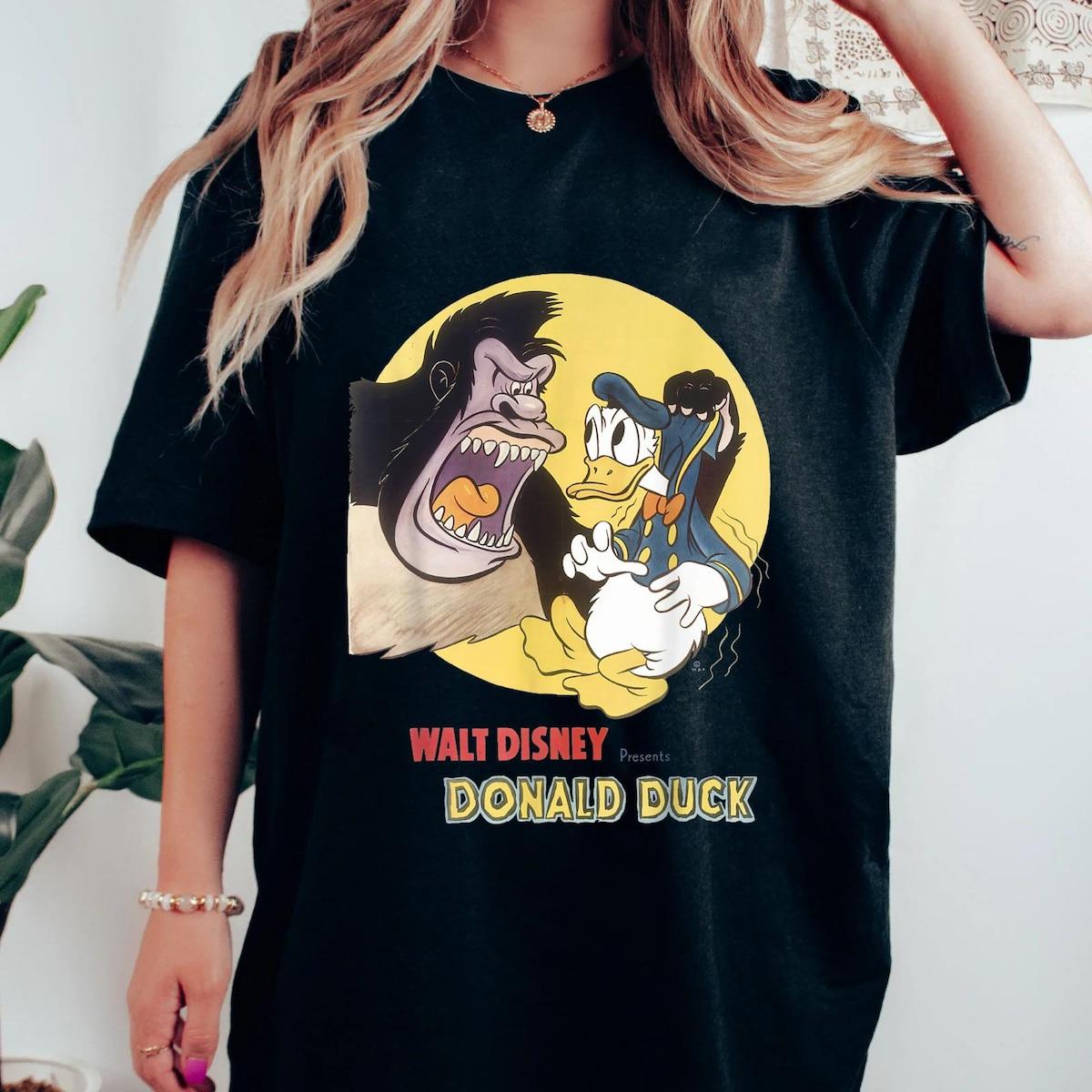 Vintage Donald Duck And The Gorilla Shirt 2