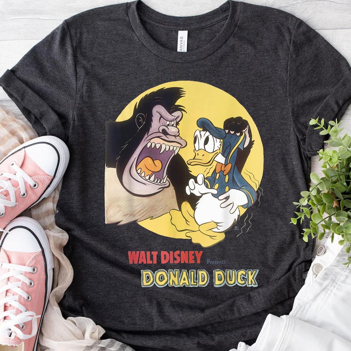 Vintage Donald Duck And The Gorilla Shirt 3