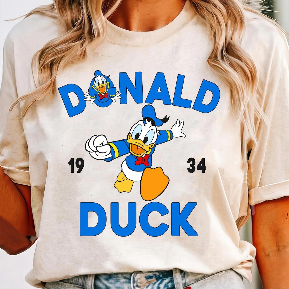 Vintage Donald Duck Est 1934 Shirt 2