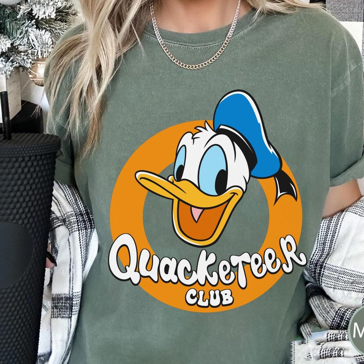 Vintage Donald Duck Quacketeer Club Shirt 3