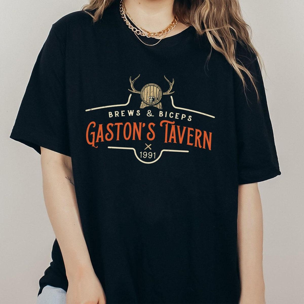 Vintage Gastons Tavern 1991 Brew And Biceps Shirt 1