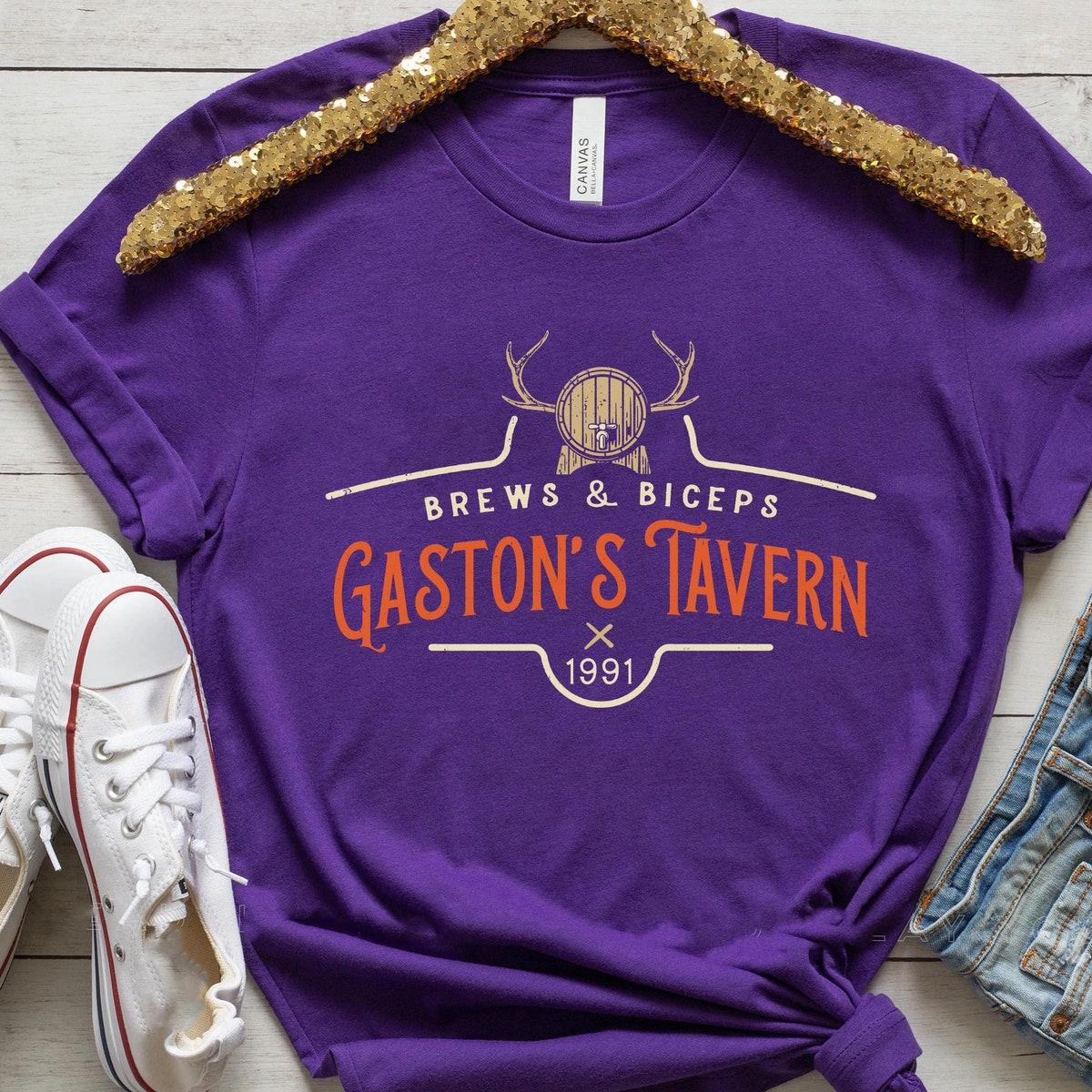 Vintage Gastons Tavern 1991 Brew And Biceps Shirt 2