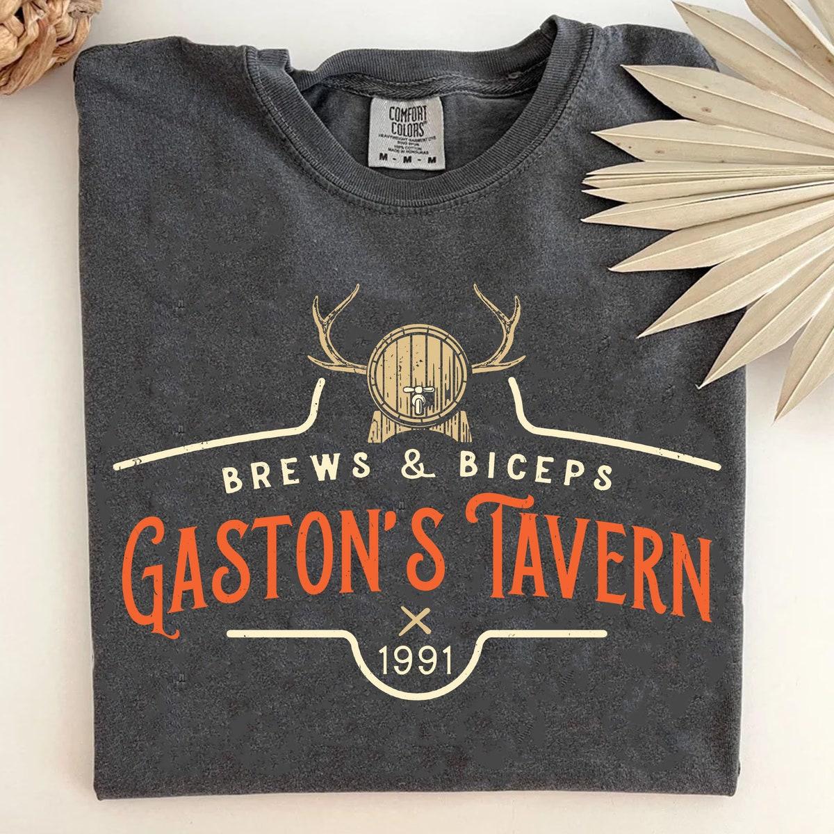 Vintage Gastons Tavern 1991 Brew And Biceps Shirt 4