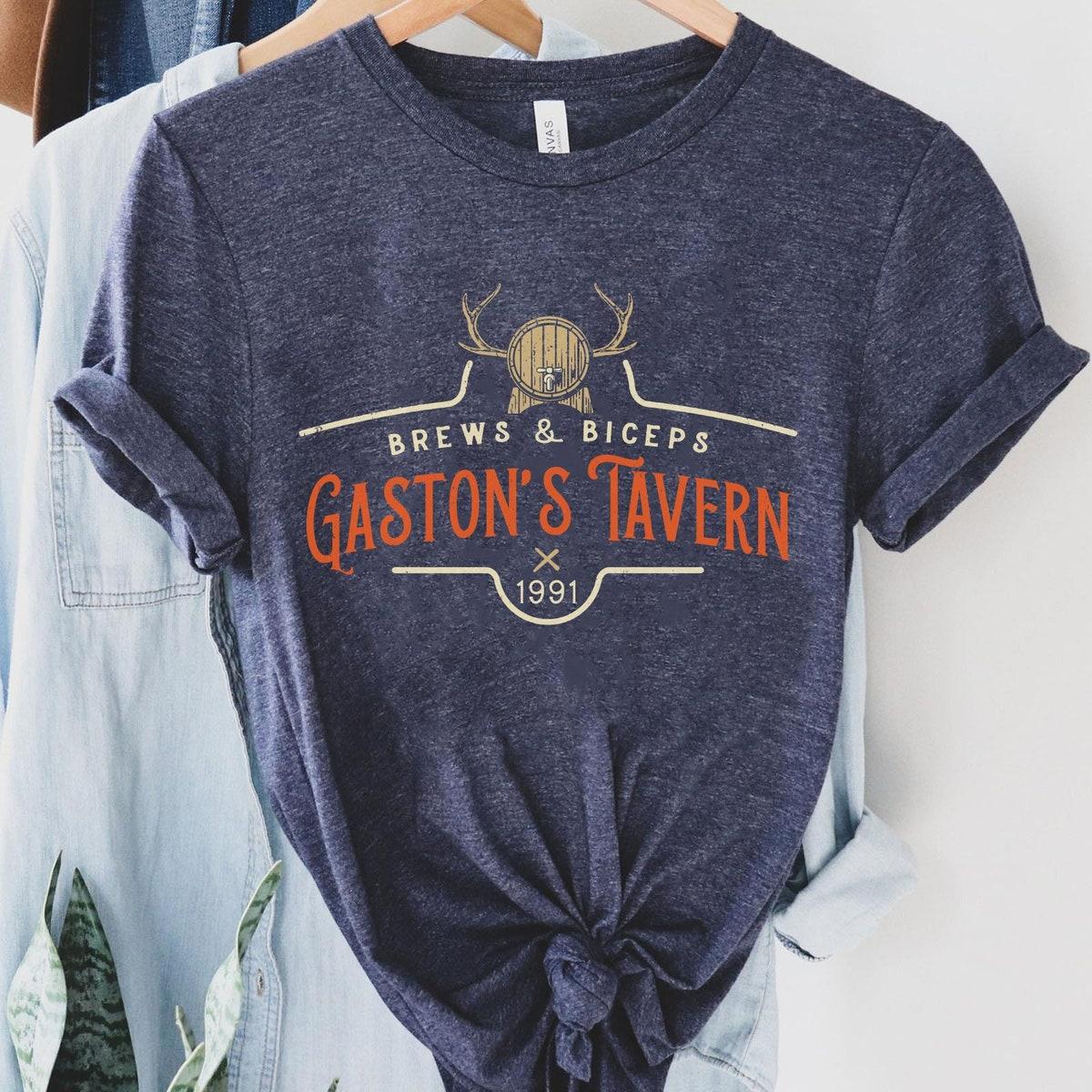 Vintage Gastons Tavern 1991 Brew And Biceps Shirt 5