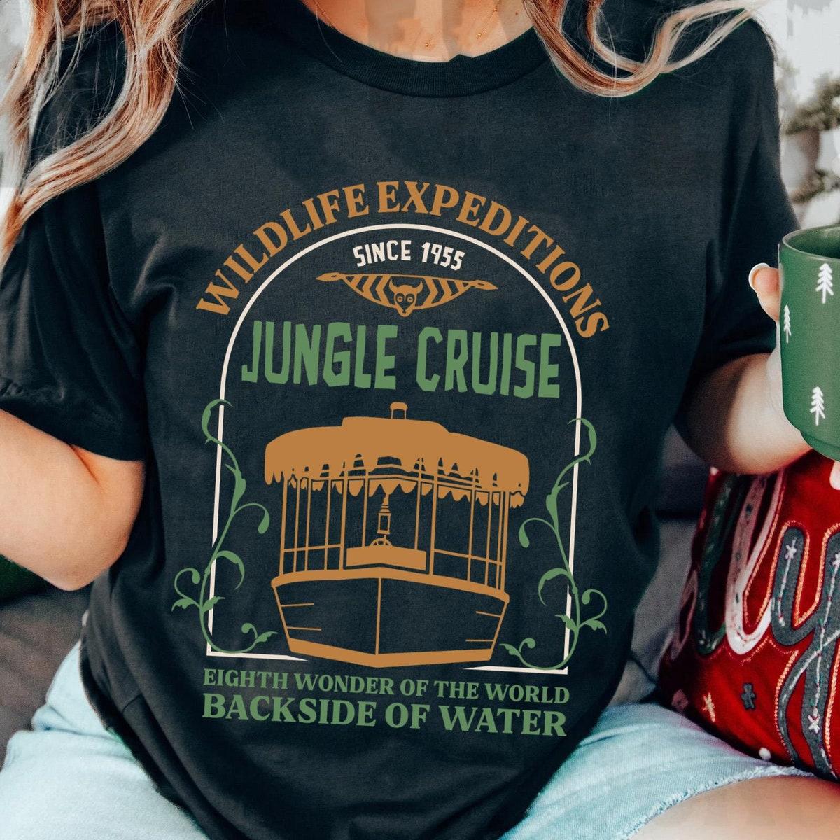 Vintage Jungle Cruise Since 1955 Backside Of Water Shirt 1