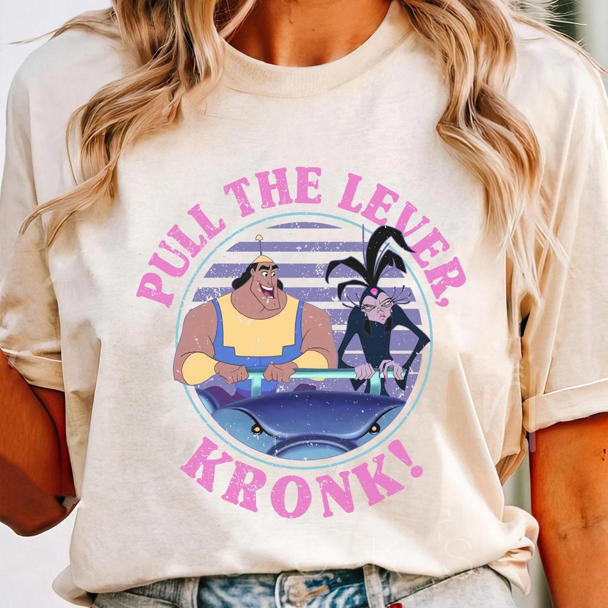 Vintage Kronk And Yzma Pull The Lever Kronk Shirt 1