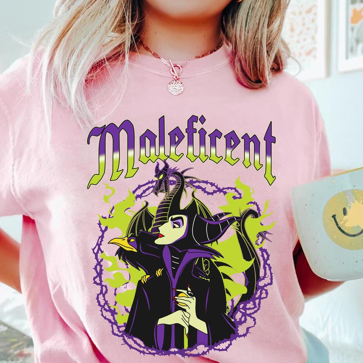 Vintage Maleficent Diablo Portrait Shirt 4