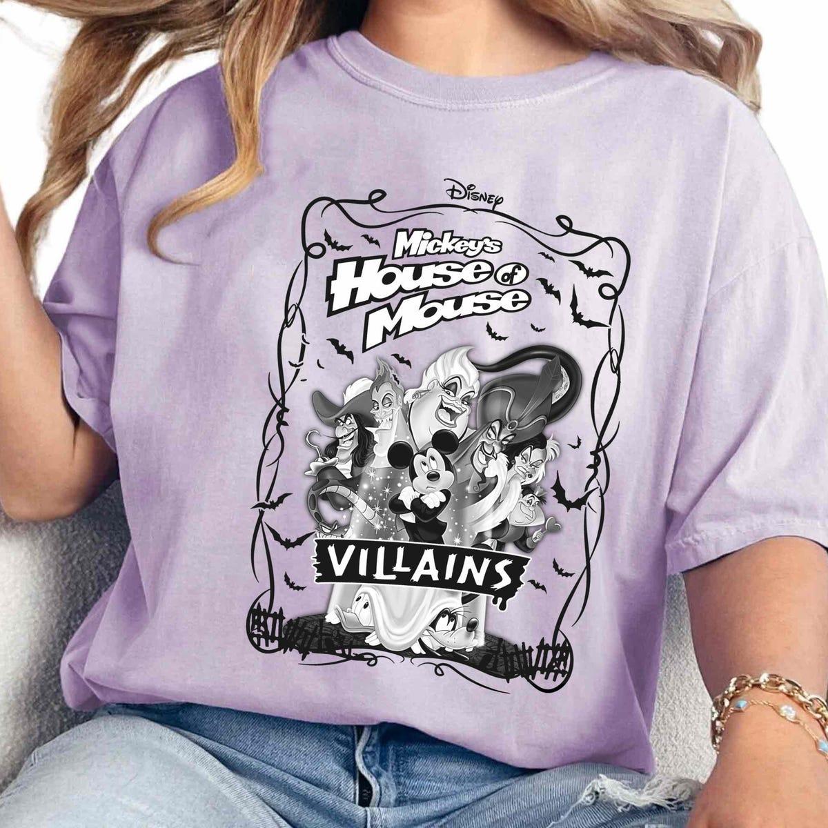 Vintage Mickey's House Of Mouse Villains Halloween Shirt 3