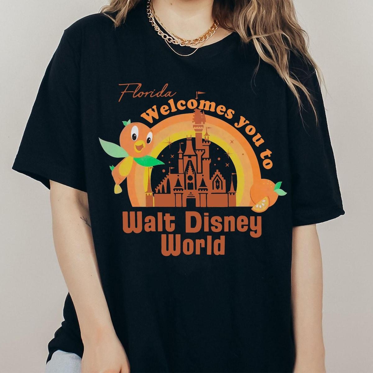 Vintage Orange Bird Florida Walt Disney World Disney Theme Park Shirt 2