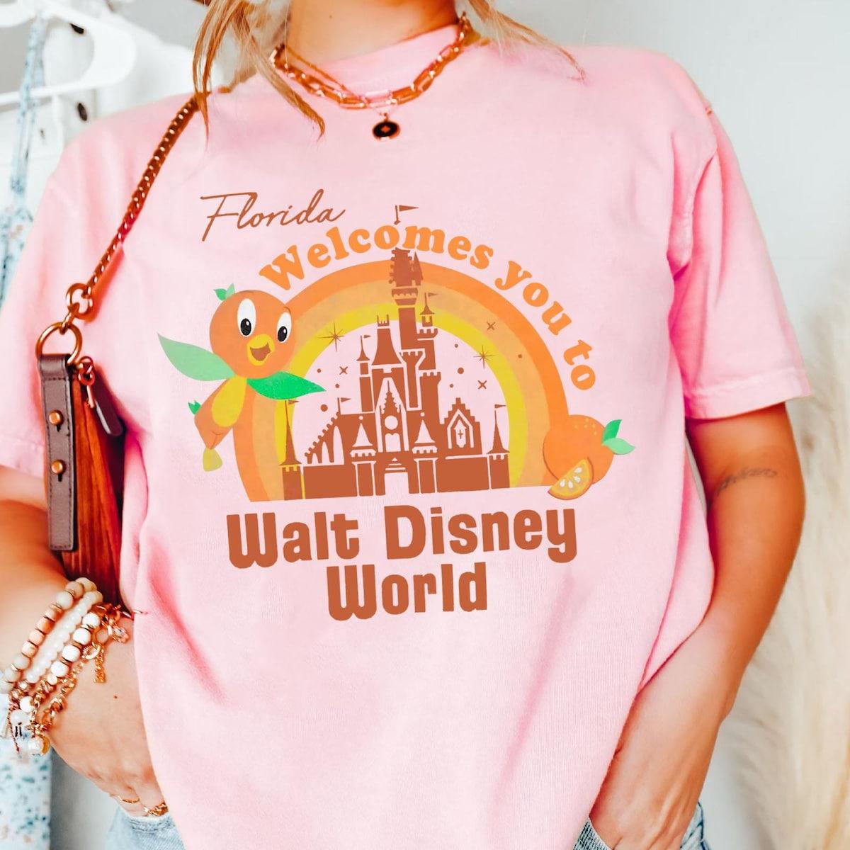 Vintage Orange Bird Florida Walt Disney World Disney Theme Park Shirt 3