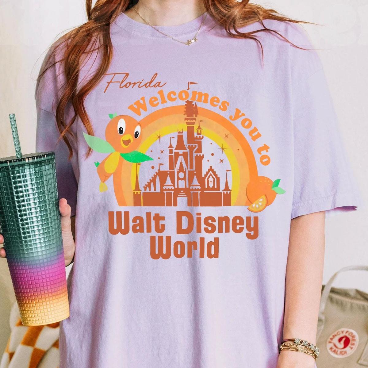 Vintage Orange Bird Florida Walt Disney World Disney Theme Park Shirt 4