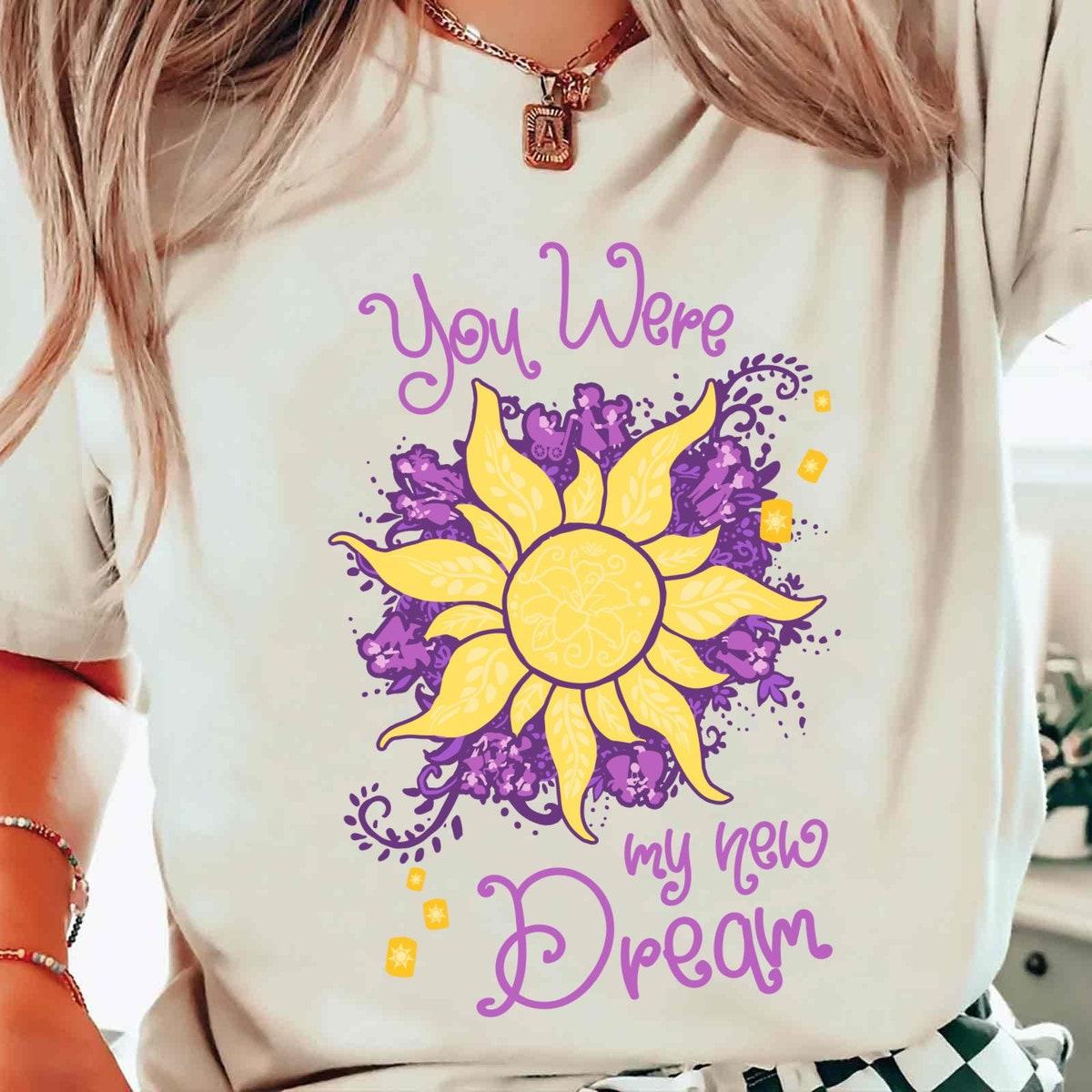 Vintage Tangled Sun Lantern You Were My New Dream Shirt 3