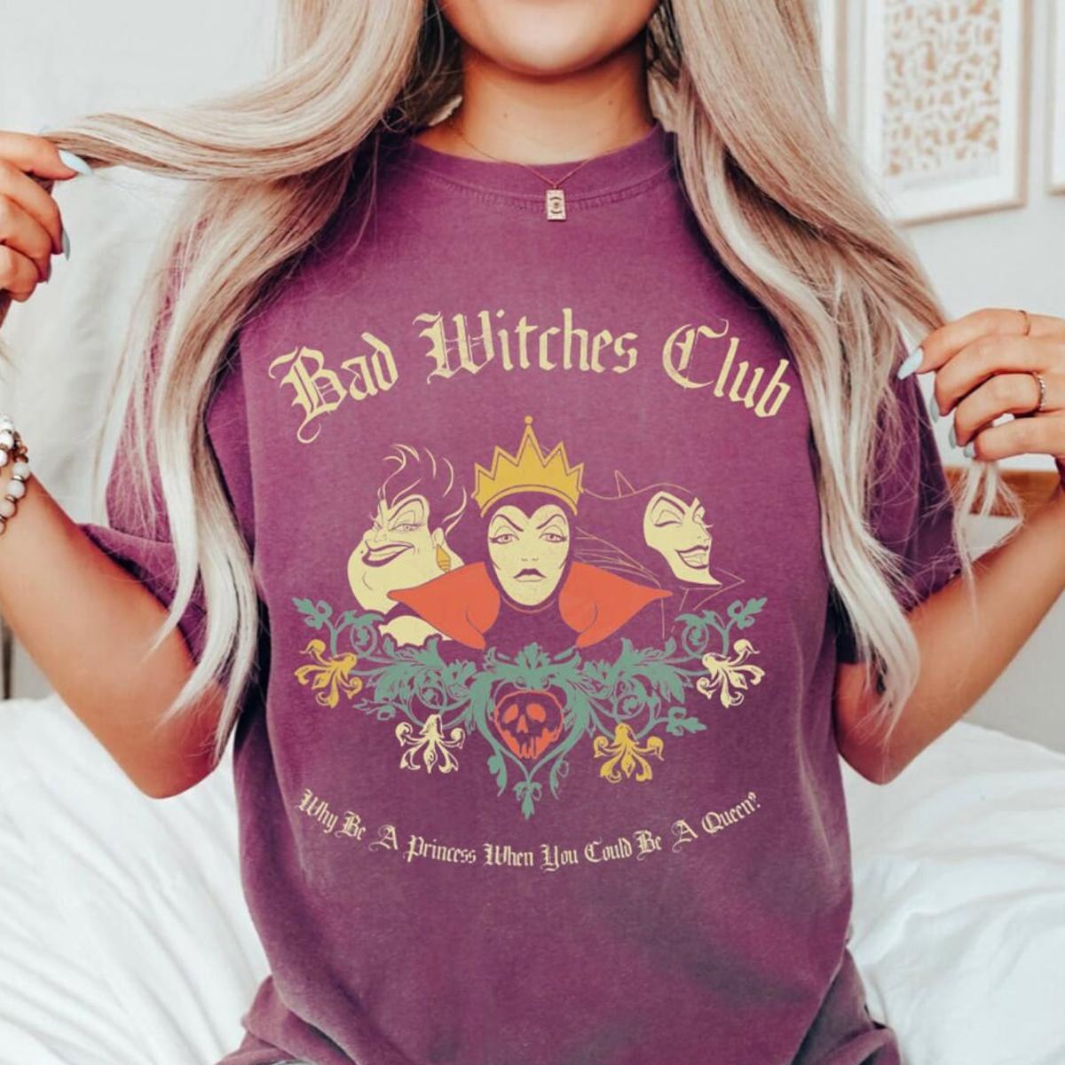 Vintage Villains Bad Witches Club Shirt 3