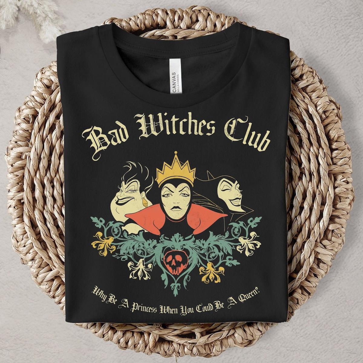 Vintage Villains Bad Witches Club Shirt 5