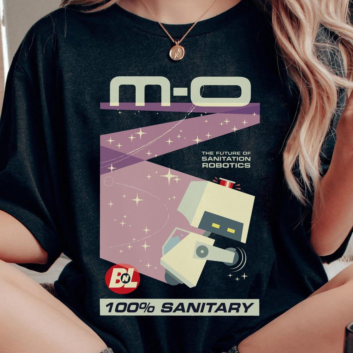 Vintage Wall e Mo The Future Of Sanitation Robotics Shirt 1