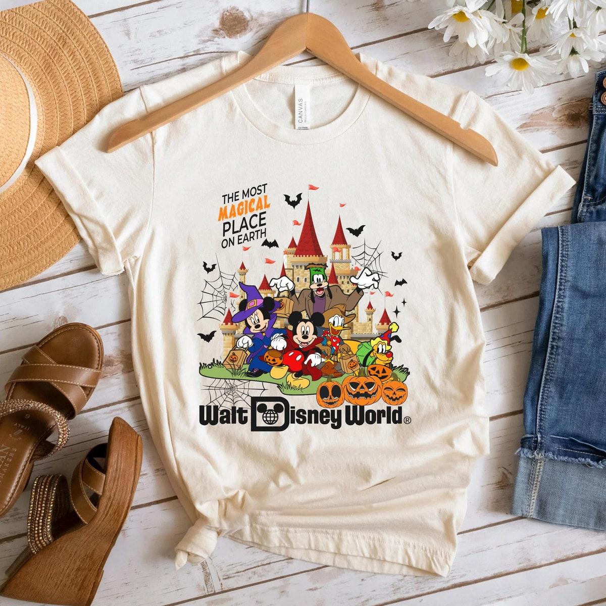 Vintage Walt Disney World Halloween Shirt 2