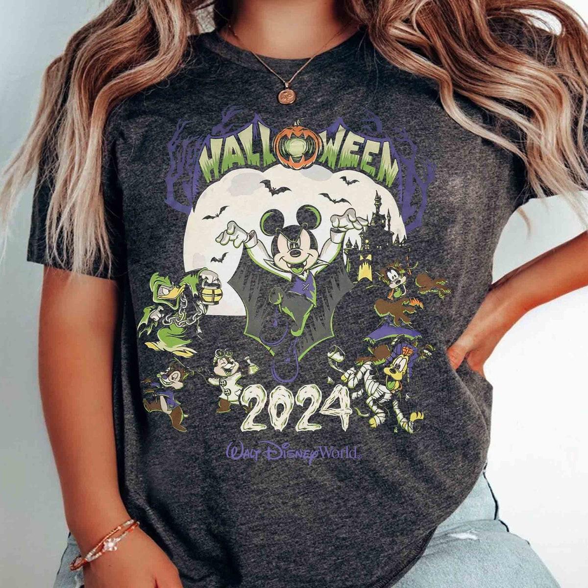 Walt Disney World Mickey And Friends Happy Halloween Shirt 1