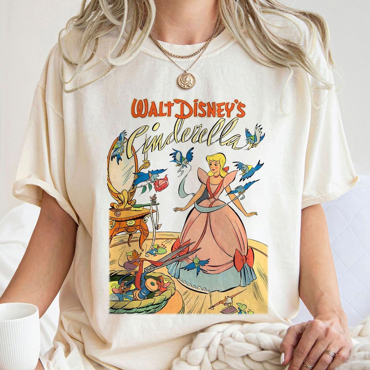 Walt Disney's Cinderella Classic Family Matching Shirt 1