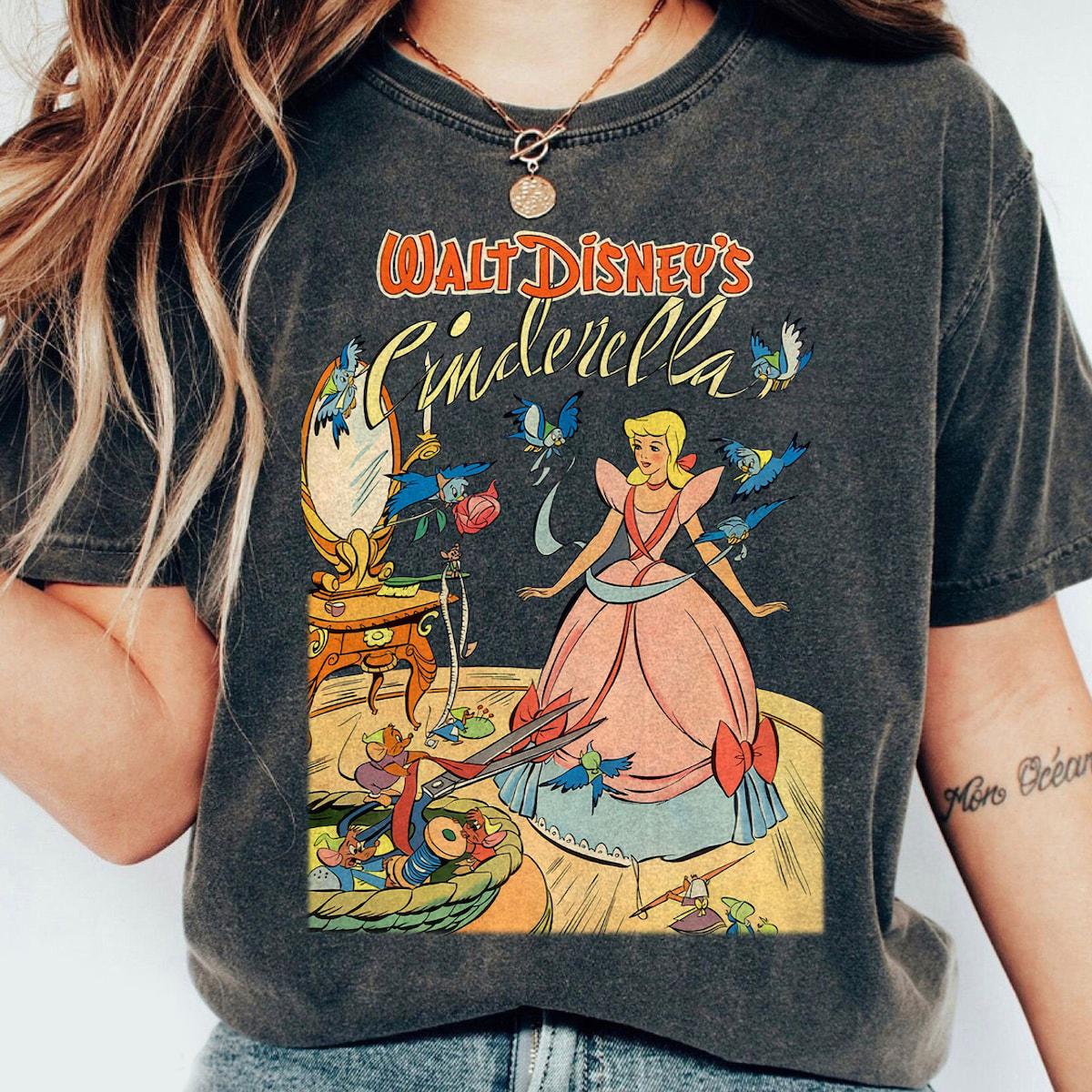 Walt Disney's Cinderella Classic Family Matching Shirt 2