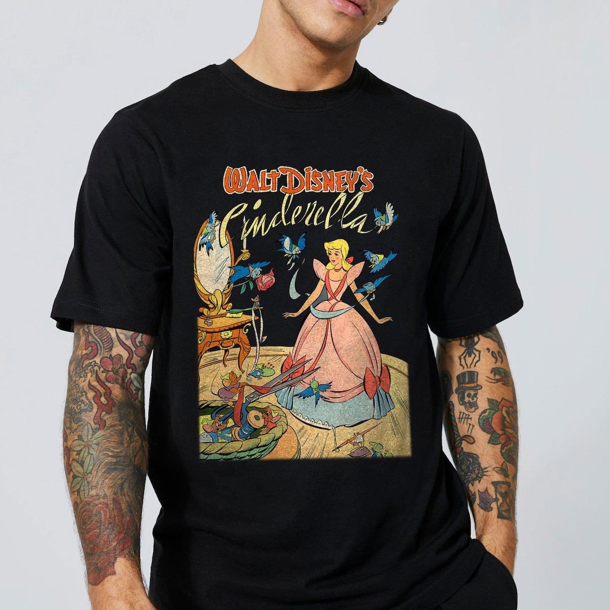 Walt Disney's Cinderella Classic Family Matching Shirt 4