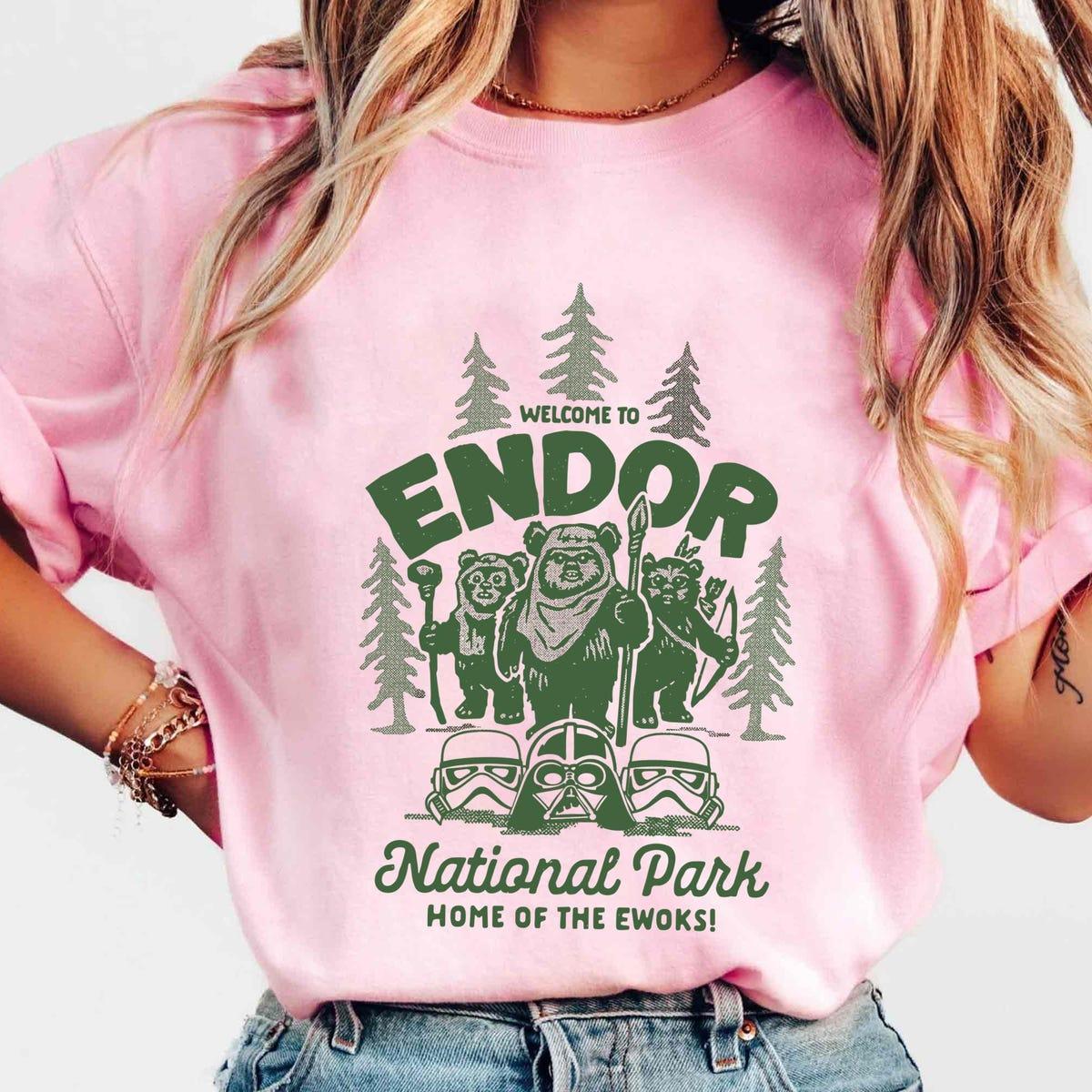 Welcome To Endor National Park Home Of Ewoks Shirt 1