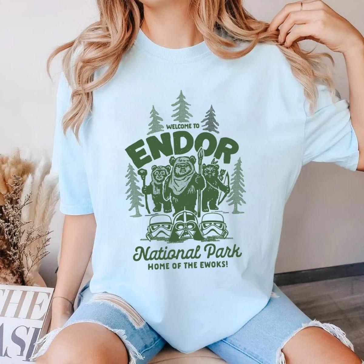 Welcome To Endor National Park Home Of Ewoks Shirt 2