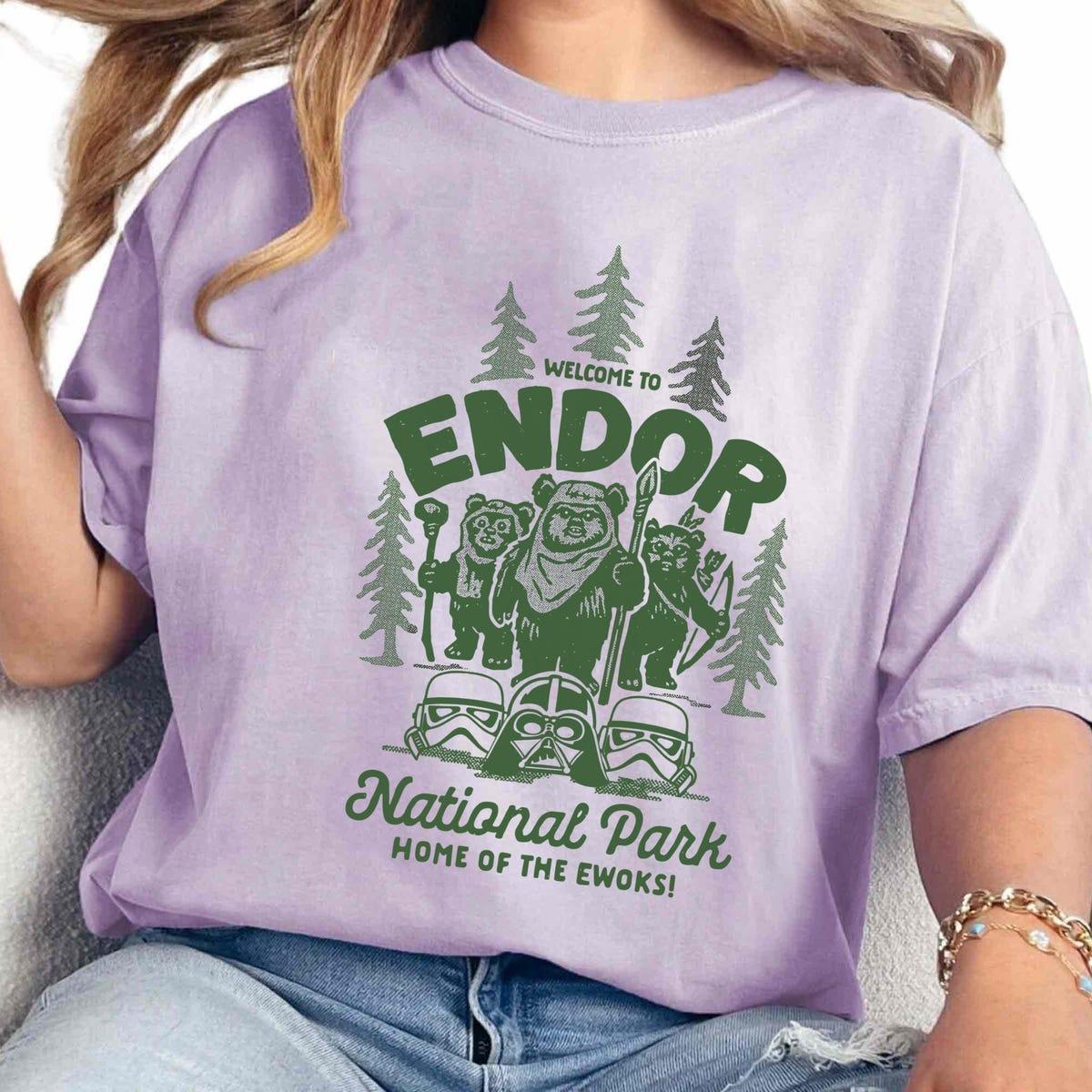 Welcome To Endor National Park Home Of Ewoks Shirt 3