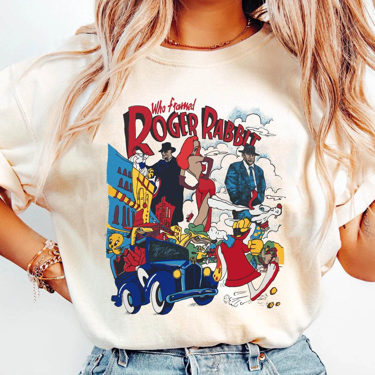 Who Framed Roger Rabbit Characters Shirt 2