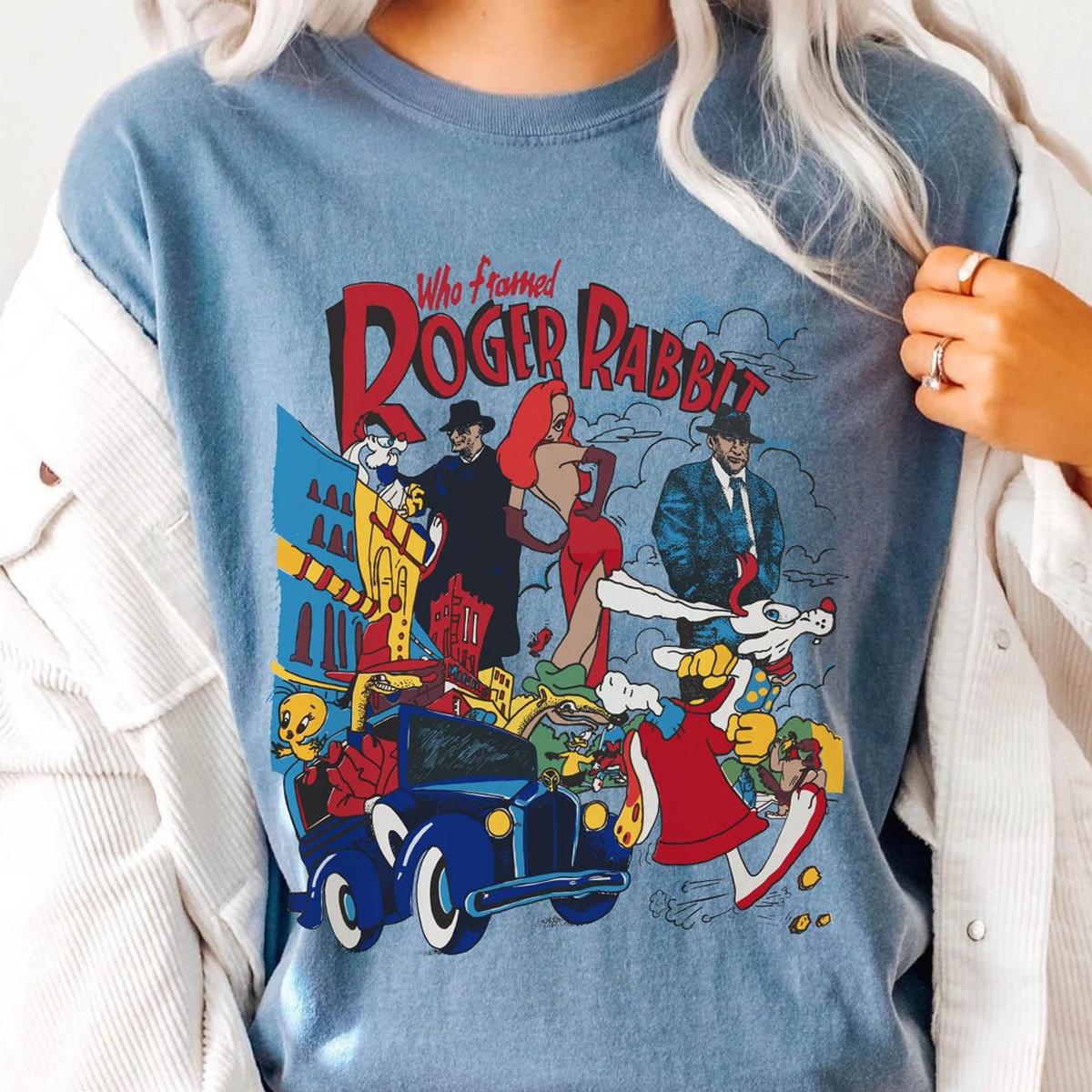 Who Framed Roger Rabbit Characters Shirt 3