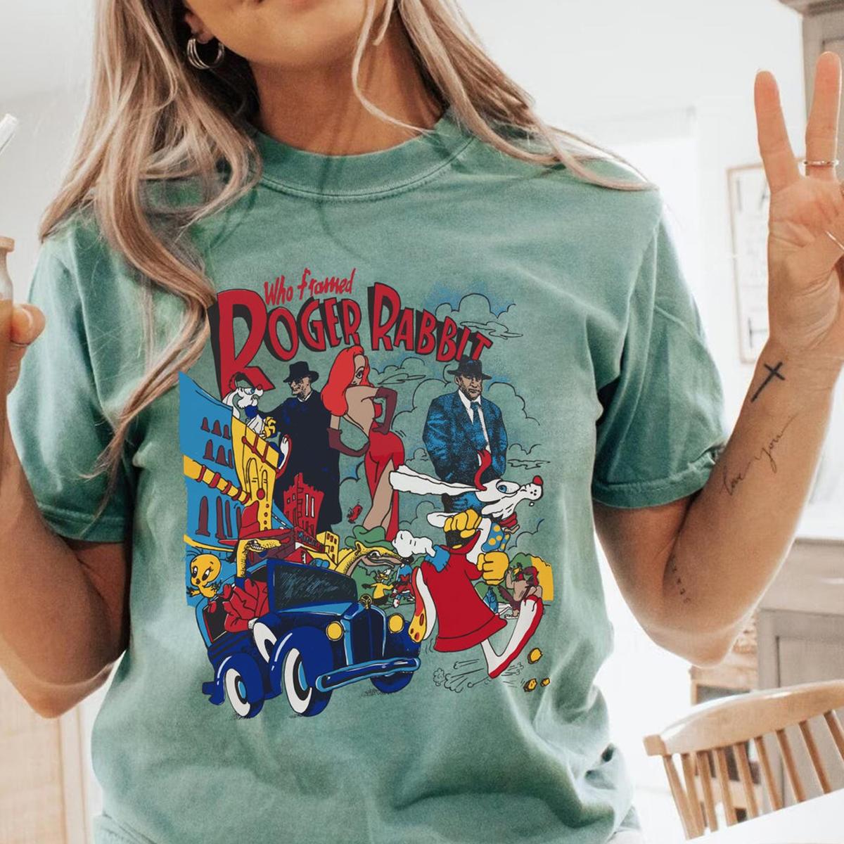 Who Framed Roger Rabbit Characters Shirt 4