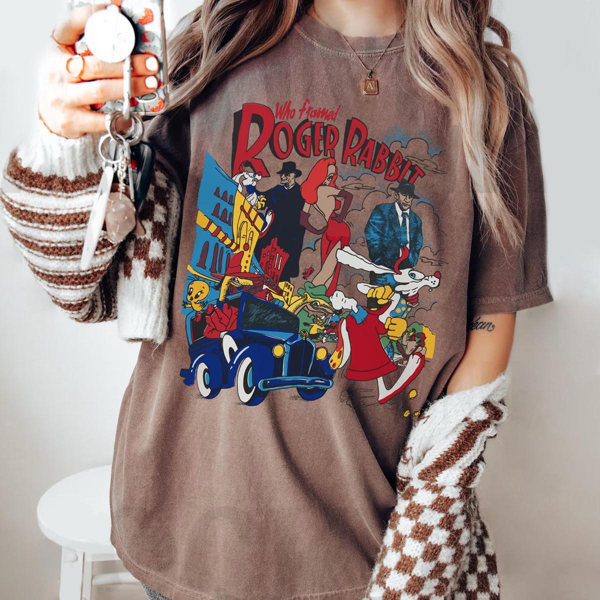 Who Framed Roger Rabbit Characters Shirt 5