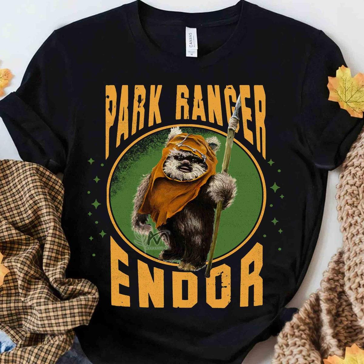 Wicket Ewok Park Ranger Endor Forest Camp Shirt 1