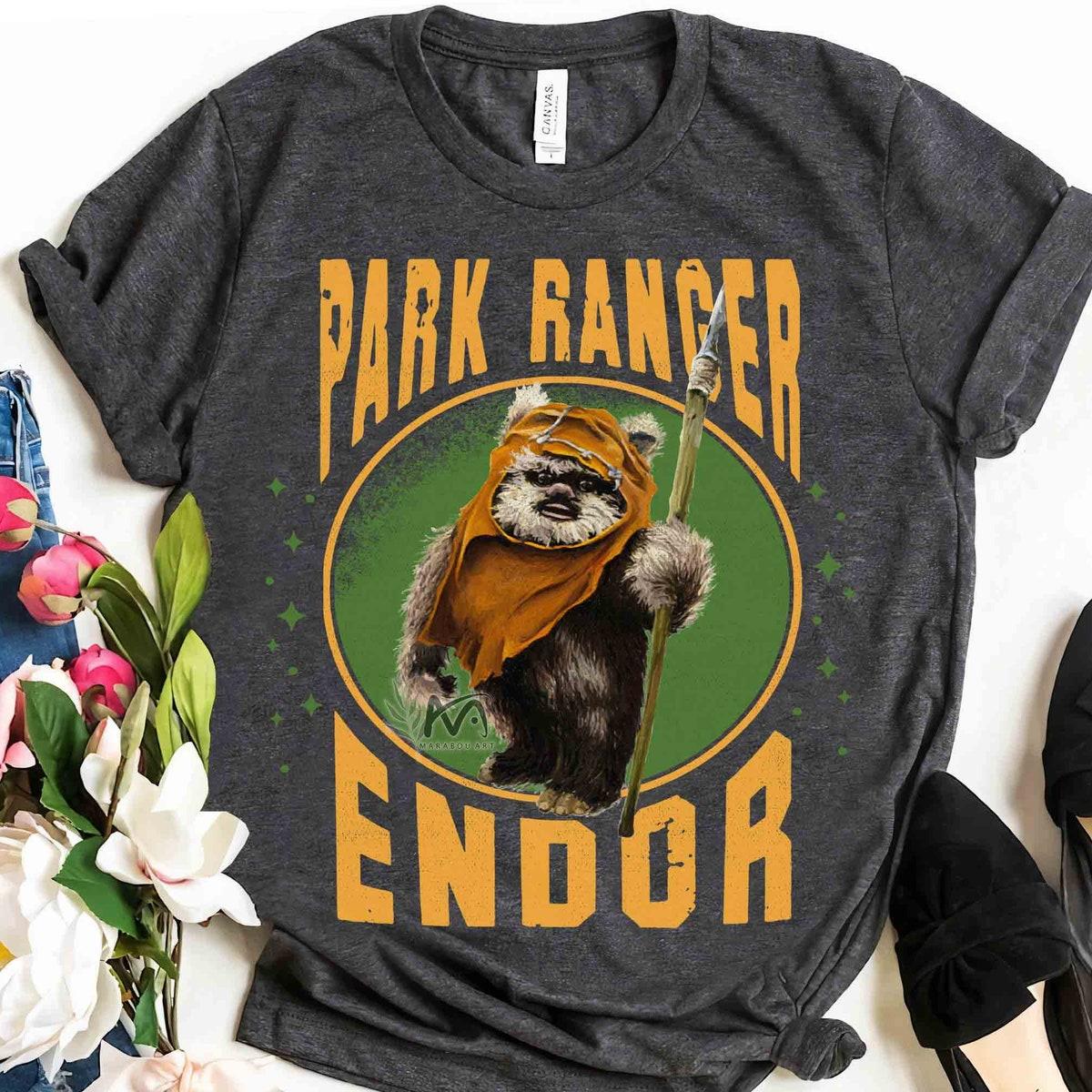 Wicket Ewok Park Ranger Endor Forest Camp Shirt 2