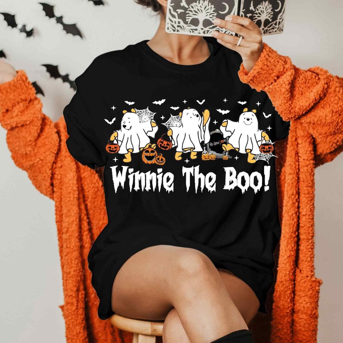 Winnie The Boo Halloween Pooh Ghost Shirt 1