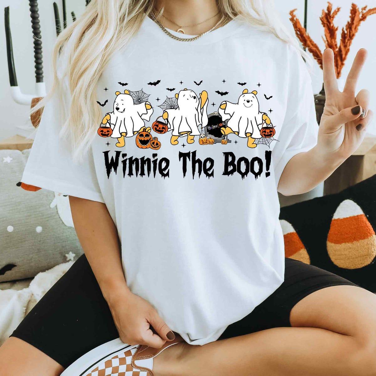 Winnie The Boo Halloween Pooh Ghost Shirt 2