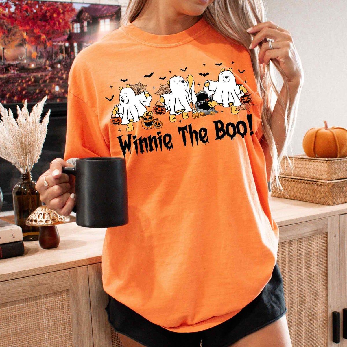 Winnie The Boo Halloween Pooh Ghost Shirt 3