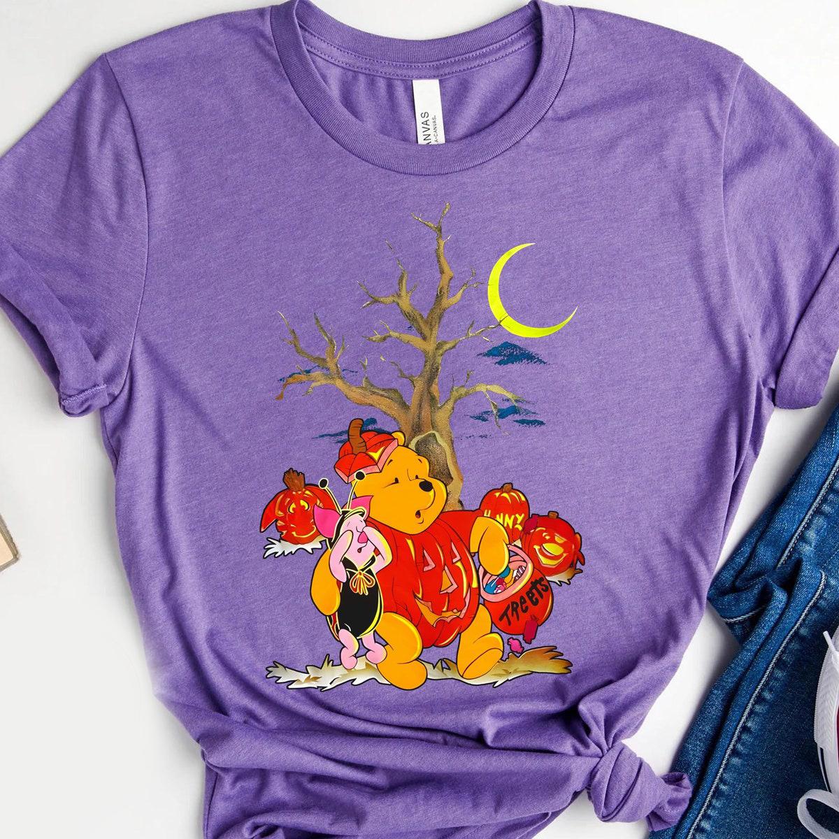 Winnie The Pooh And Piglet Halloween Costume Shirt 1