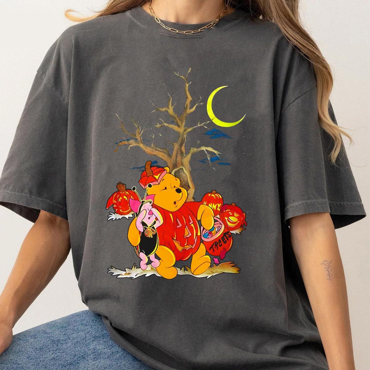 Winnie The Pooh And Piglet Halloween Costume Shirt 5