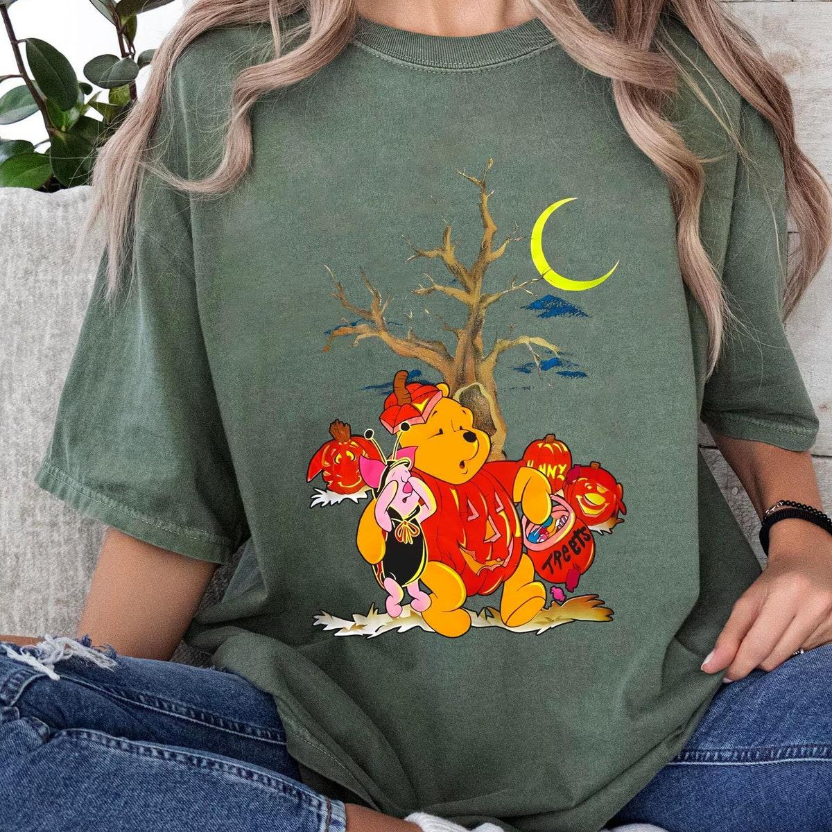 Winnie The Pooh And Piglet Halloween Costume Shirt 6