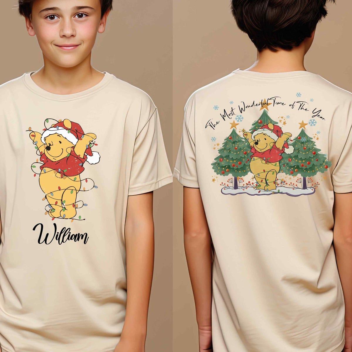 Winnie The Pooh Christmas Shirt 4