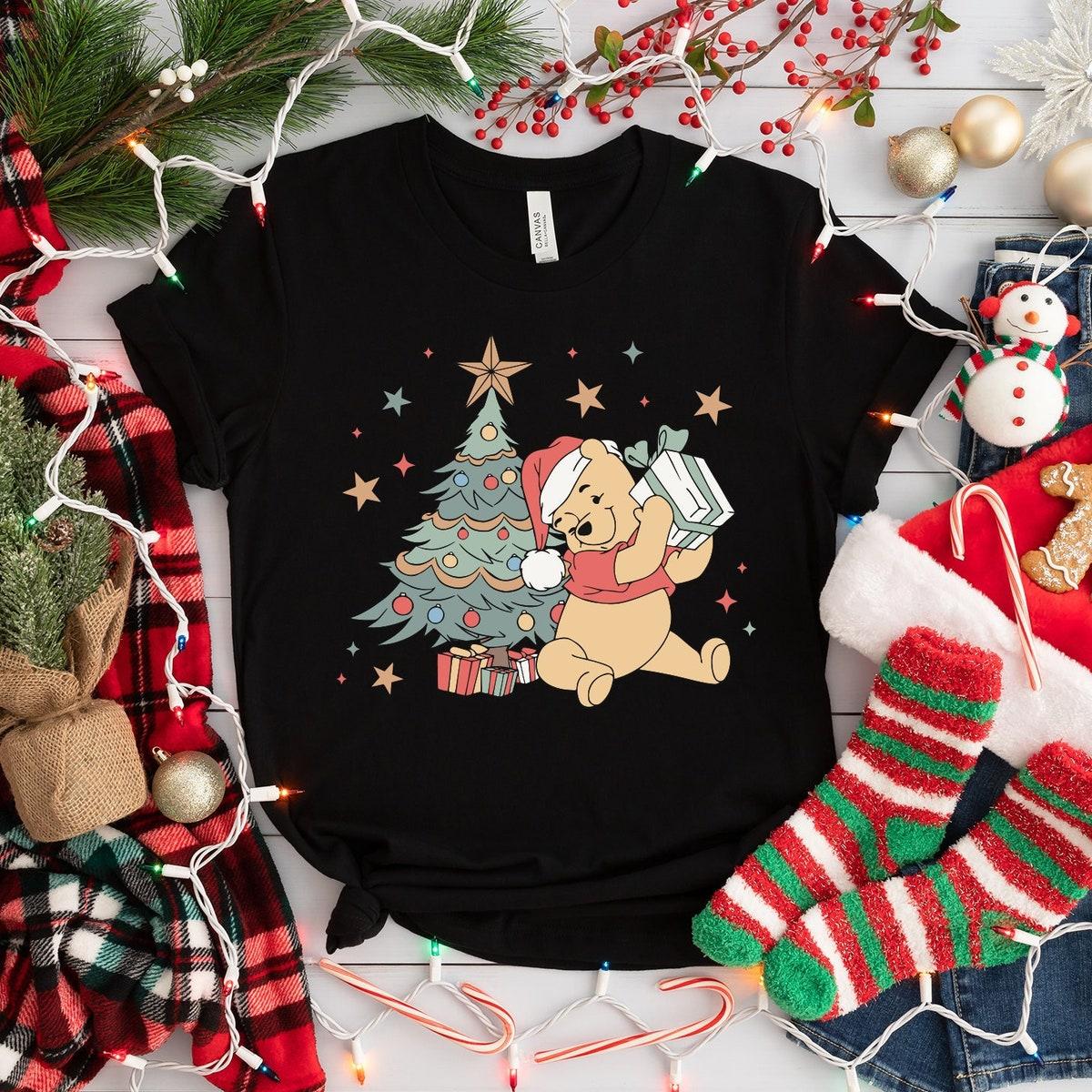 Winnie The Pooh Christmas Tree Shirt 1