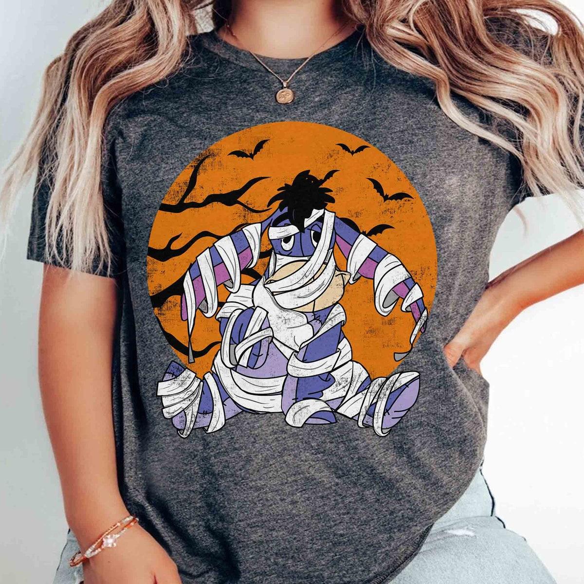 Winnie The Pooh Mummy Halloween Pumpkin Shirt 2