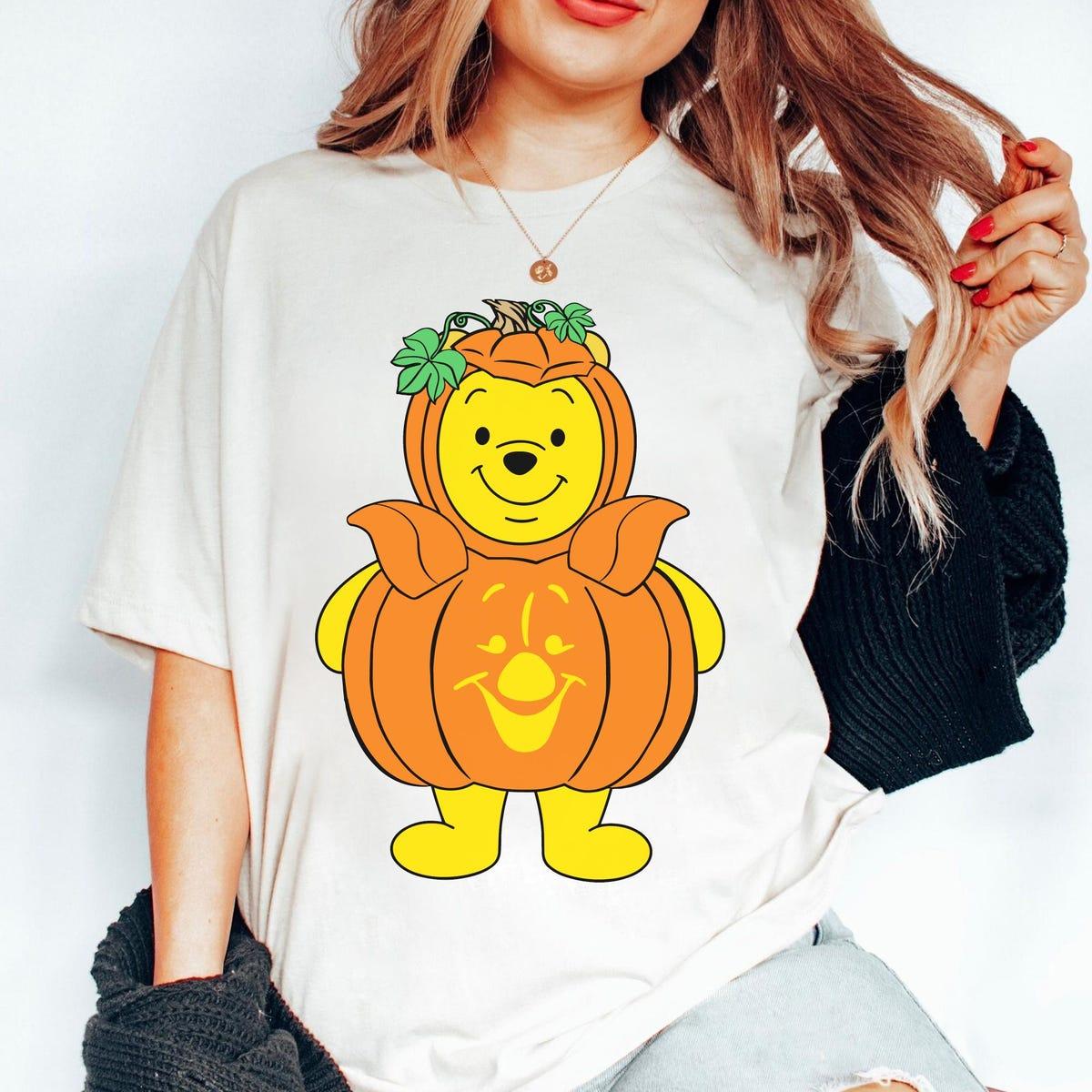 Winnie The Pooh With Piglet Pumpkin Shirt 5